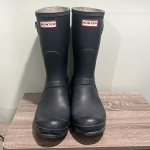 Hunter boots original short size us10M/11F